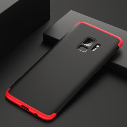 GKK Detachable Matte PC All-wrapped Mobile Case for Samsung Galaxy S9 - Black + Red GKK Detachable Matte PC All-wrapped Mobile Case for Samsung Galaxy S9 - Black + Red