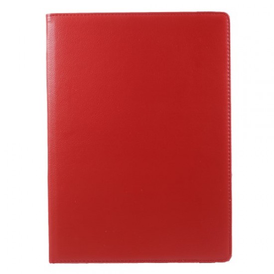 360 Degree Rotary Stand Leather Case Shell Cover for iPad Pro 12.9-inch (2017) - Red Apple Cases Tablet