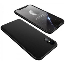 GKK Detachable All-wrapped Matte PC Cover + Tempered Glass Protector Film for iPhone X - Black GKK Detachable All-wrapped Matte PC Cover + Tempered Glass Protector Film for iPhone X - Black