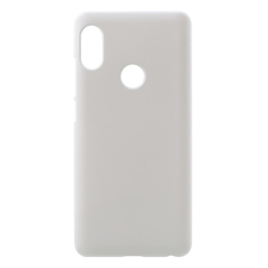 Rubberized Hard Plastic Back Shell for Xiaomi Mi A2 / 6X  - White XIAOMI Cases Mobile