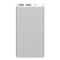 XIAOMI Mobile Power Bank 2 10000mAh External Battery Charger for iPhone Samsung Xiaomi etc. - Silver Color XIAOMI Mobile Power Bank 2 10000mAh External Battery Charger for iPhone Samsung Xiaomi etc. - Silver Color