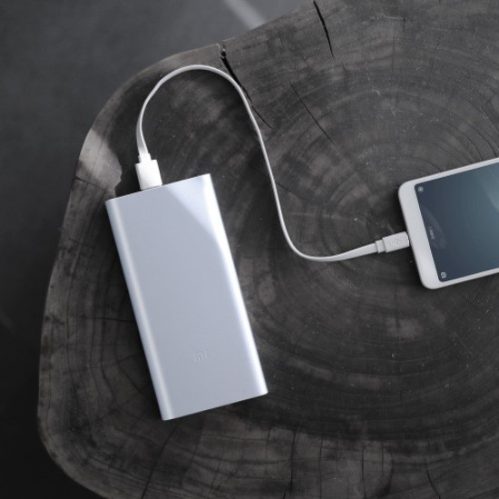 XIAOMI Power Bank 2 10000mAh με 2 Θύρες USB Εξωτερική Μπαταρία για Όλα τα Smarphones και Tablets - Ασημί Εξωτερική Μπαταρία - Power Bank