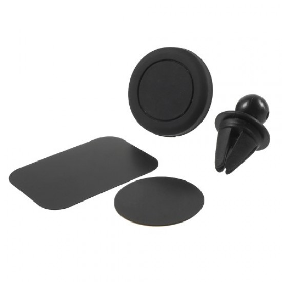 Μαγνητική Βάση Στήριξης Αυτοκινήτου (Αεραγωγού) για όλα τα Smartphones - Μαύρο Βάσεις Στήριξης και Βάσεις Φόρτισης Μαγνητική Βάση Στήριξης Αυτοκινήτου (Αεραγωγού) για όλα τα Smartphones - Μαύρο Βάσεις Στήριξης και Βάσεις Φόρτισης