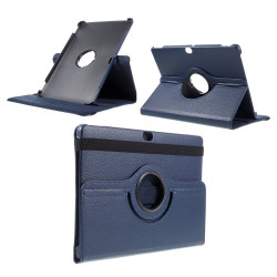 Περιστρεφόμενη Δερμάτινη Θήκη Βιβλίο με Βάση Στήριξης για Huawei MediaPad M2 10.0 - Σκούρο Μπλε Περιστρεφόμενη Δερμάτινη Θήκη Βιβλίο με Βάση Στήριξης για Huawei MediaPad M2 10.0 - Σκούρο Μπλε