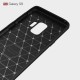 Carbon Fibre Brushed TPU Back Case for Samsung Galaxy S9 - Grey Samsung Cases Mobile