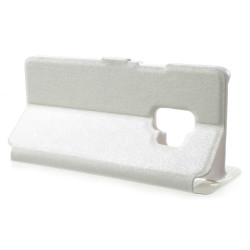 Δερμάτινη Θήκη Βιβλίο Smart Cover (Όψη Μεταξιού) για Samsung Galaxy S9 - Λευκό Δερμάτινη Θήκη Βιβλίο Smart Cover (Όψη Μεταξιού) για Samsung Galaxy S9 - Λευκό