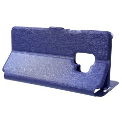 Δερμάτινη Θήκη Βιβλίο Smart Cover (Όψη Μεταξιού) για Samsung Galaxy S9 - Μπλε Δερμάτινη Θήκη Βιβλίο Smart Cover (Όψη Μεταξιού) για Samsung Galaxy S9 - Μπλε