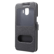 Δερμάτινη Θήκη Βιβλίο Smart Cover για Samsung Galaxy J2 Pro 2018 - Μαύρο