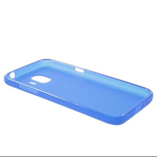 Θήκη Σιλικόνης TPU Ματ για Samsung Galaxy J2 Pro 2018 - Μπλε Samsung Θήκες Κινητών
