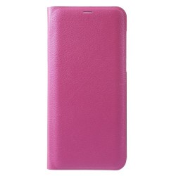 PU Leather Phone Cover with Card Slot for Samsung Galaxy A8 (2018) - Rose PU Leather Phone Cover with Card Slot for Samsung Galaxy A8 (2018) - Rose