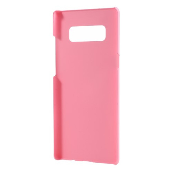 Rubberized PC Hard Mobile Phone Shell for Samsung Galaxy Note 8 - Pink Samsung Cases Mobile