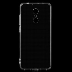 Θήκη Σιλικόνης TPU με Σκλήρή Διάφανη Πλάτη για Xiaomi Redmi 5 - Διάφανο