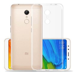 Θήκη Σιλικόνης TPU με Σκλήρή Διάφανη Πλάτη για Xiaomi Redmi 5 - Διάφανο