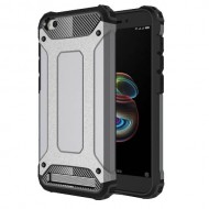 Tough Armor Υβριδική Θήκη Σιλικόνης TPU σε Συνδυαμό με Πλαστικό για Xiaomi Redmi 5A - Γκρι