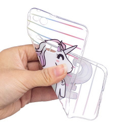 Θήκη Σιλικόνης TPU για Huawei P10 Lite - Χαριτωμένο Μονοκεράκι Θήκη Σιλικόνης TPU για Huawei P10 Lite - Χαριτωμένο Μονοκεράκι