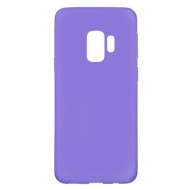 Θήκη Σιλικόνης TPU Ματ για Samsung Galaxy S9 - Μωβ