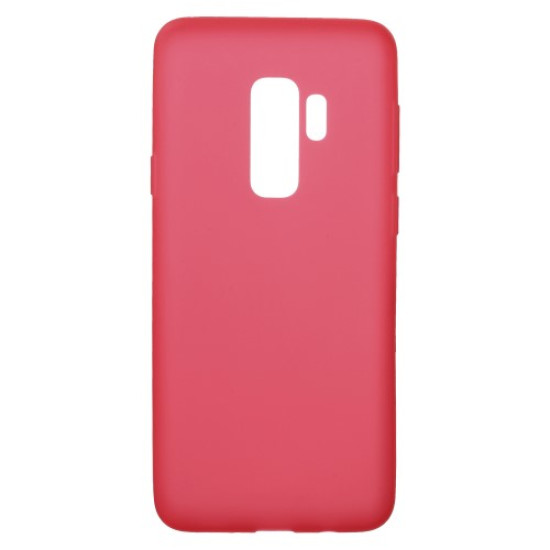 Double-sided Matte TPU Shell for Samsung Galaxy S9+ G965 - Red Samsung Cases Mobile