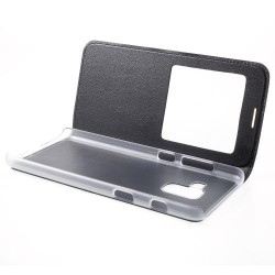 Δερμάτινη Θήκη Βιβλίο Smart Cover για Samsung Galaxy A8 Plus (2018) - Μαύρο Δερμάτινη Θήκη Βιβλίο Smart Cover για Samsung Galaxy A8 Plus (2018) - Μαύρο