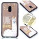Θήκη Σιλικόνης TPU με Σκληρή Πλάτη για για Samsung Galaxy A8 Plus (2018) - Αλπάκα που Θέλει να είναι Μονόκερος Samsung Θήκες Κινητών
