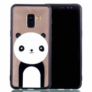 Θήκη Σιλικόνης TPU με Σκληρή Πλάτη για για Samsung Galaxy A8 Plus (2018) - Πάντα