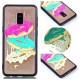 For Samsung Galaxy A8+ (2018) Embossment Pattern Rubberized TPU Mobile Case - Donuts Samsung Cases Mobile
