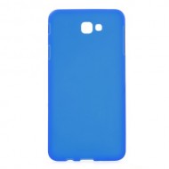 Anti-fingerprint Frosted TPU Shell for Samsung Galaxy J7 Prime / On7 (2016) - Blue