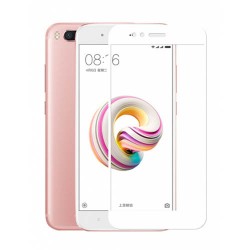 Full Covered Tempered Glass Screen Protector For Xiaomi Mi A1 / 5X - White  Full Covered Tempered Glass Screen Protector For Xiaomi Mi A1 / 5X - White