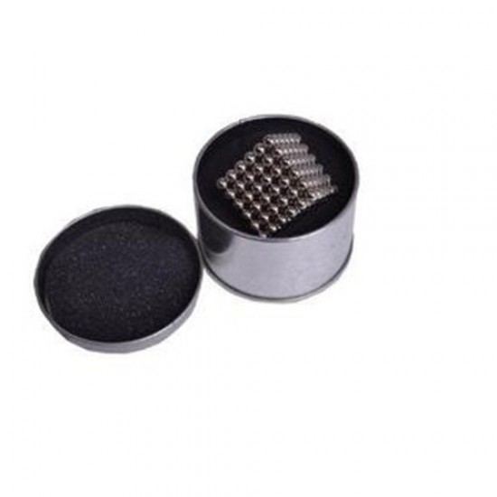 3mm 216Balls/Set Sliver Magnetic Balls BuckyBalls DIY Toy Neodymium Magnet Spheres Neo Cube Gadgets - Toys - Hobby