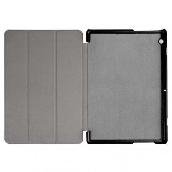 Tri-fold PU Leather Case with Stand for Huawei MediaPad T3 10 - Gold Huawei Cases Mobile