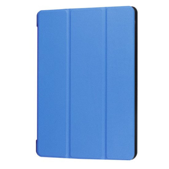 PU Leather Tri-fold Stand Flip Cover Case for Huawei MediaPad T3 10 - Baby Blue Huawei Cases Mobile