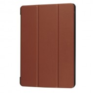 PU Leather Tri-fold Stand Tablet Shell Case for Huawei MediaPad T3 10 - Brown