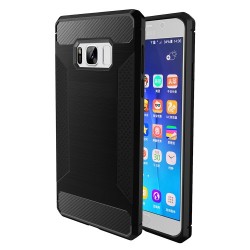 Carbon Fiber Texture Anti-skid  Brushed TPU Cover for Samsung Galaxy S8 G950 - Black Carbon Fiber Texture Anti-skid  Brushed TPU Cover for Samsung Galaxy S8 G950 - Black