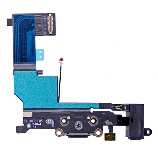 Καλωδιοταινία Θύρας Φόρτισης (Charging Port Flex Cable) για iPhone SE - Μαύρο Apple Ανταλλακτικά