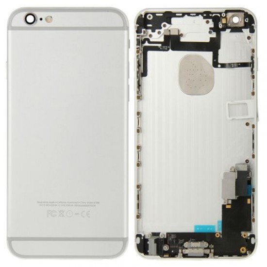 Metal Back Housing Faceplate Assembly for iPhone 6s Plus - Silver Apple Parts
