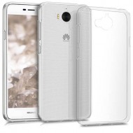Θήκη Σιλικόνης TPU Πολύ Λεπτή για Huawei Y5 (2017) / Y6 (2017) - Διάφανο
