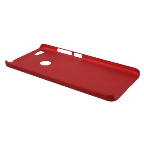Rubberized Hard PC Case for Xiaomi Redmi Note 5A Prime - Red 