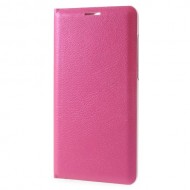 Δερμάτινη Θήκη Βιβλίο για Huawei Mate 10 Lite / Νova 2i / Maimang 6 - Φούξια