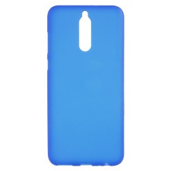 Double Sided Fingerprint-proof Matte TPU Cover Case for Huawei Mate 10 Lite/Maimang 6/nova 2i - Blue