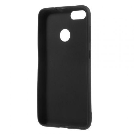 Θήκη Σιλικόνης TPU Ματ για Huawei P9 lite mini / Y6 Pro (2017) - Μαύρο Huawei Θήκες Κινητών