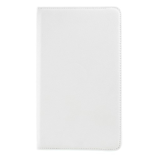 360 Degree Rotary Stand Leather Cover for Samsung Galaxy Tab A 8.0 (2017) T380 T385 - White Samsung Cases Mobile Tablet