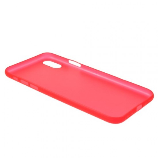 Ultra Thin PC Hard Case Cover for iPhone 8 / iPhone Edition - Red Apple Cases Mobile