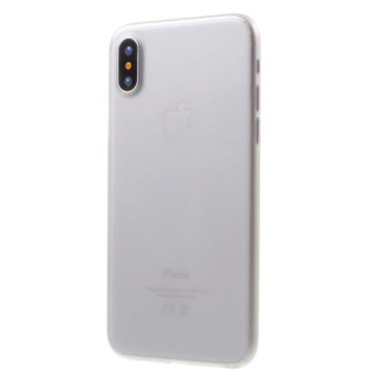 Σκληρή Θήκη Πολύ Λεπτή για iPhone X / XS - Γκρι Apple Θήκες Κινητών