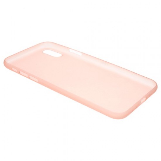 Σκληρή Θήκη Πολύ Λεπτή για iPhone X / XS - Ροζ Apple Θήκες Κινητών