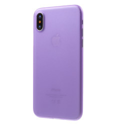 Σκληρή Θήκη Πολύ Λεπτή για iPhone X / XS - Μωβ