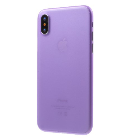 Σκληρή Θήκη Πολύ Λεπτή για iPhone X / XS - Μωβ Apple Θήκες Κινητών