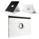 Litchi Grain 360 Rotary Leather Stand Case Cover for iPad Pro 12,9-inch (2017) - White Apple Cases Tablet