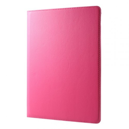 360 Rotary Stand Leather Case Tablet Cover for iPad Pro 12,9-inch (2017) - Rose Apple Cases Tablet