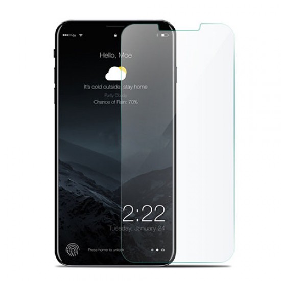 Σκληρυμένο Γυαλί (Tempered Glass) Προστασίας Οθόνης για iPhone X (arc edge) Apple Προστατευτικά οθόνης
