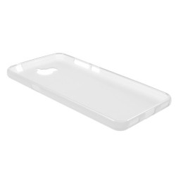 Θήκη Σιλικόνης TPU Ματ για Huawei Y5 (2017) / Y6 (2017) - Λευκό