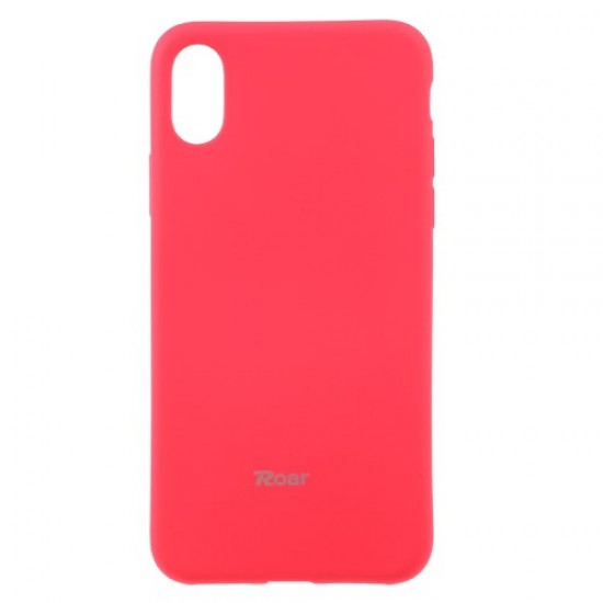 ROAR KOREA for iPhone X/10 5.8 inch All Day Jelly Soft TPU Cover - Red Apple Cases Mobile